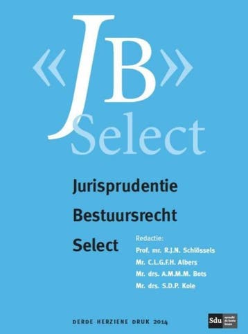JB Select, derde herziene druk 9789012393713, Verzenden