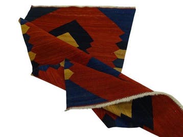 Kelim - Nettoyé - Tapis - 203 cm - 117 cm, Antiek en Kunst