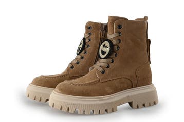 Nubikk Veterboots Meisjes in maat 30 Cognac, Verzenden, Jongen of Meisje, Nubikk, Schoenen