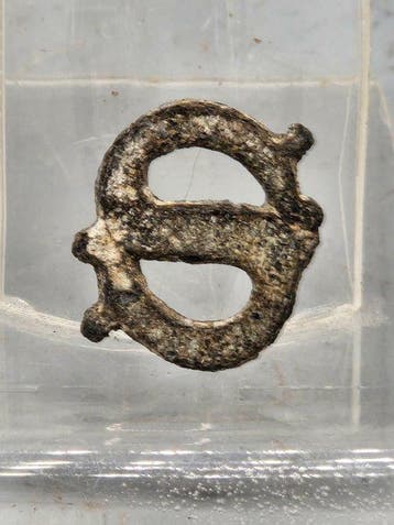 Viking periode Tin Pelgrimsinsigne - 32 mm
