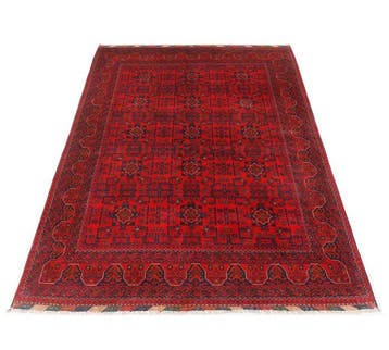 Afghan - Tapijt - 205 cm - 150 cm - Authentiek handgemaakt, Nieuw