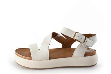 Nelson Sandalen in maat 38 Wit, Verzenden, Wit, Sandalen of Muiltjes, Nelson