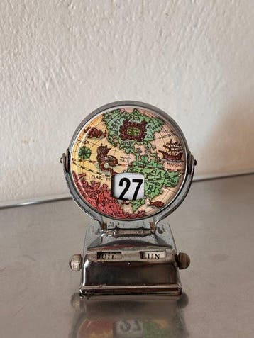 Eeuwigdurende kalender - Vintage Perpetual Desk Calendar