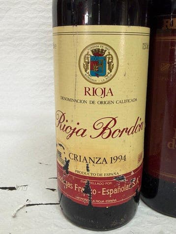 1982 , 1986, 1996 Marqués de Cáceres & 1994, 1995 Rioja, Verzamelen, Nieuw