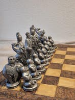 Schaakspel - Tibetaans - Porselein