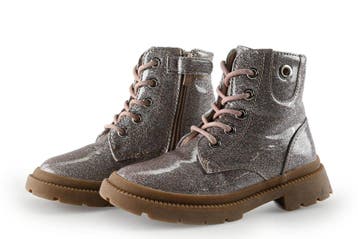 Milo Mila Boots Meisjes in maat 27 Zilver, Verzenden, Schoenen