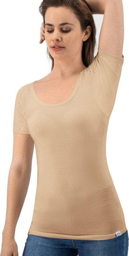 2dekans | Anti Zweet Shirt - Fibershirts® - Ingenaaide, Kleding | Dames, Broeken en Pantalons, Ophalen of Verzenden