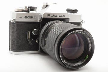 Fujica ST605 II + EBC Fujinon-T 3.5/135mm | Single lens