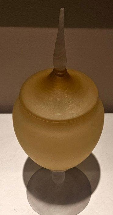 antica cristalleria - Vaas - Elegante vaas in Art Déco-stijl, Antiek en Kunst, Antiek | Meubels | Tafels