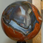 Agaat Large Quality Agate Sphere - Hoogte: 11.2 cm -