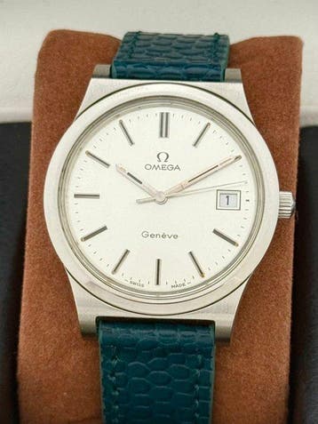 Omega - Geneve Date Cal.1030 - 136.0102 - Heren - 1970-1979, Nieuw