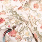 BA003 - Gebrocaat weefsel (Lampasso) Italiaans - Beige zijde