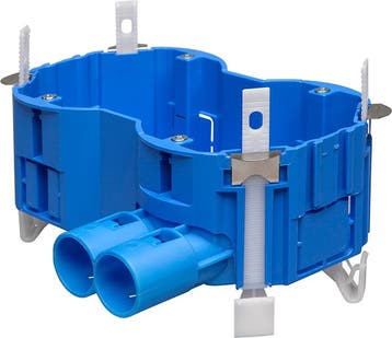 Boîte Double Pour Murs Creux Avec Entrée De Câble Double -, Verzenden
