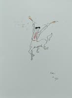 Jean Cocteau (1889-1963) - Le Picador- Peineta de Teja (2), Antiek en Kunst