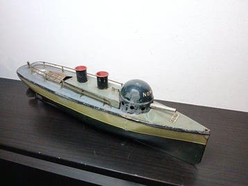 GEBRÜDER BING NÜRNBERG (GBN) - Blikken speelgoed - GUNBOAT