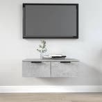 vidaXL Wandkast 68x30x20 cm bewerkt hout betongrijs, Huis en Inrichting, Verzenden, Nieuw
