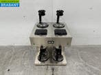 RVS HCB Dubbele Koffiezetapparaat Koffiemachine 2 x 1,8, Ophalen of Verzenden, Nieuw in verpakking