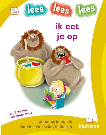 ik eet je op / lees lees lees 9789020618563 Annemarie Bon, Boeken, Verzenden, Gelezen, Annemarie Bon