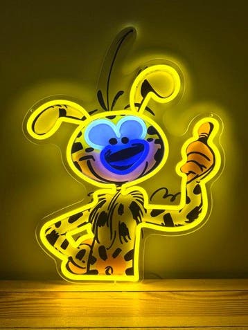 Marsupilami - Neonlichtbord - plexiglas