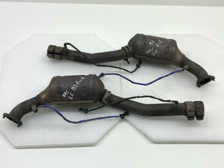 Porsche 996 MK I + MK II Originele katalysator set, Autos : Pièces & Accessoires, Systèmes d'échappement, Enlèvement