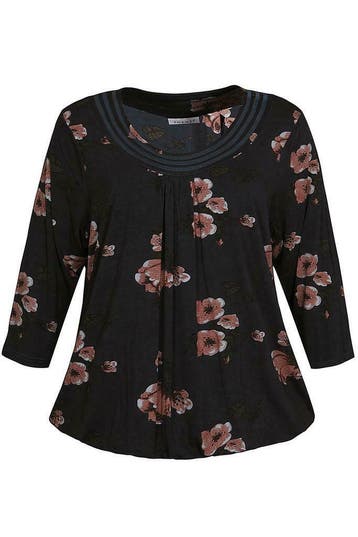 Shirt Zhenzi bloem print maat 50/52, Verzenden, Nieuw