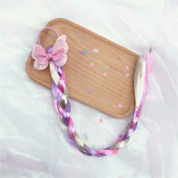 Prinsessenjurk - Vlecht - Roze strik - Kleedje, Verzenden, Nieuw