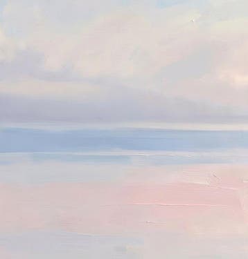 Néo Pablo - Paddleboarding at Dawn — œuvre unique — Estampe