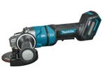 XGT 40 V Max - Haakse slijper 125 mm - 11000 toeren - Rubber, Doe-het-zelf en Bouw, Gereedschap | Slijpmachines, Verzenden, Zo goed als nieuw