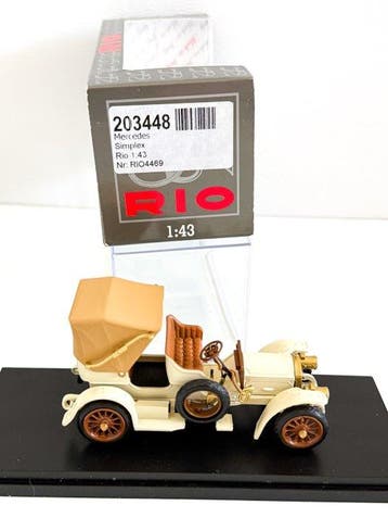 Rio 1:43 - Voiture miniature - Mercedes Simplex model car -