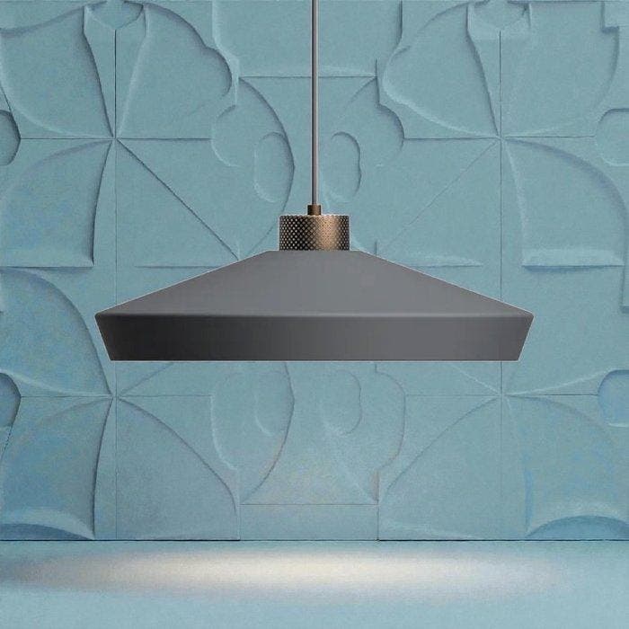 Herstal - Mikael Berlin - Plafondlamp - Edge 500 - Graphite, Antiquités & Art, Art | Objets design