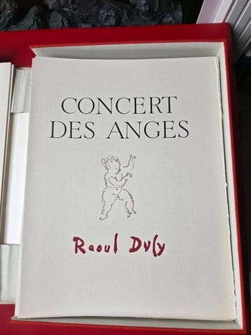Raoul Dufy; Jean Witold - Concert des Anges [Deluxe edition], Antiek en Kunst