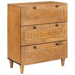 Dressoir Mangohout 60x75cm | Tweede Kansje OP = OP, Huis en Inrichting, Kasten | Dressoirs, Minder dan 50 cm, Verzenden, Nieuw