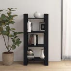 vidaXL Boekenkast/kamerscherm 60x35x125 cm massief hout, Huis en Inrichting, Kasten | Boekenkasten, Verzenden, Nieuw