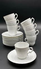 Richard Ginori - Koffieservies - Decorazione a coste in