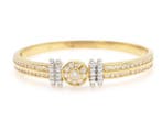 Armband - 18 karaat Geel goud, Witgoud - 3.40ct. tw. Diamant, Handtassen en Accessoires, Armbanden, Nieuw