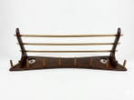 Porte-manteau - Teck - Porte-manteau mural vintage en bois