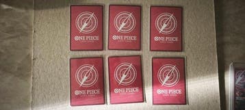 Bandai ONE PIECE TCG - Full Set 6x Leader Cards Alternate