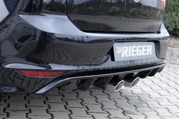 Rieger diffuser | geschikt voor VW Golf 7 VII R-Line 2013-20, Verzenden