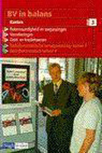 BV IN BALANS KOSTEN 3 DR 1 9789042501249, Boeken, Schoolboeken, Verzenden, Gelezen