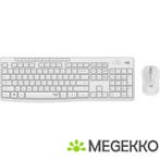 Logitech MK295 Wit toetsenbord en muis, Verzenden