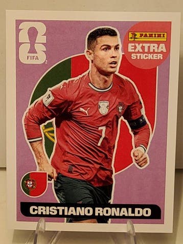 2026 Panini World Cup Stickers Cristiano Ronaldo, Lionel, Nieuw