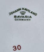 Johann Haviland - Tafelservies (53) - Porselein - Gouden