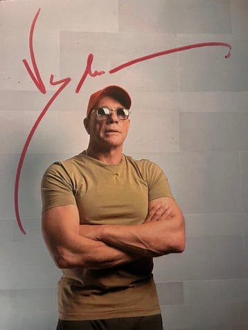 Jean Claude Van Damme - Signed in person (2024) - Jcvd photo, Verzamelen, Nieuw