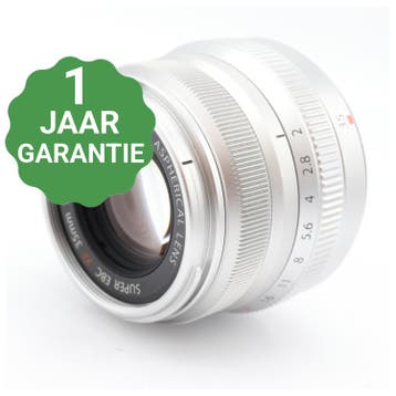 10% korting | Fujifilm XF 35mm f/2 R WR zilver | Tweedehands, Verzenden