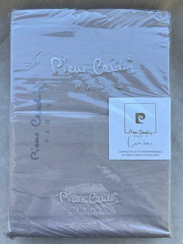 Pierre Cardin Paris – Ensemble de lit matrimonial Tortora -
