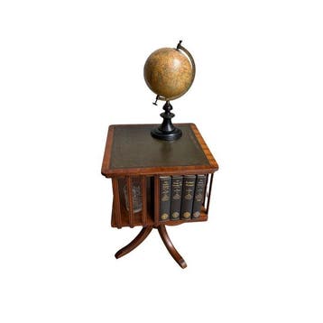 Boekenkast - Mahonie - Boekenmolen