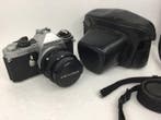 Pentax ME super con tre obiettivi e due motore originali |, Nieuw