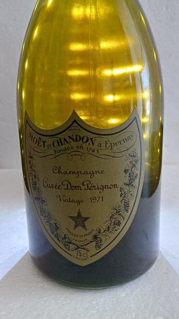 1971 Dom Pérignon - Champagne Brut - 1 Bouteille (0,75 l), Collections, Vins