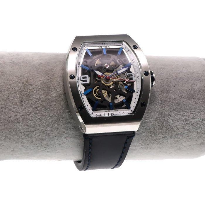 Murex - Skeleton Automatic - MUA662SK-SL-1 - Zonder, Handtassen en Accessoires, Horloges | Heren