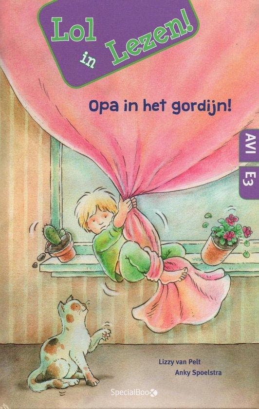 Opa in het gordijn! Lol in lezen! - van Pelt, Boeken, Overige Boeken, Verzenden